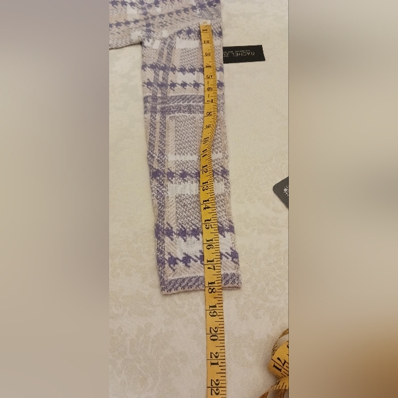 💰RACHAEL ZOE Knit Top Mock Turtle Neck Log Sleeves  NWT - Picture 4 of 5